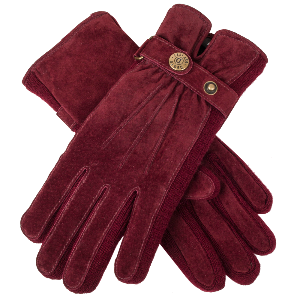 Dents Laura Ladies Gloves in Claret