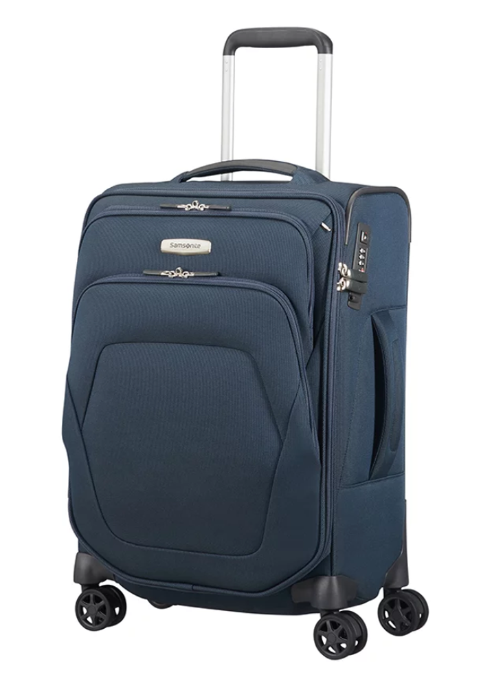 Samsonite Spark SNG 55x35x20cm Spinner Suitcase in the colour blue